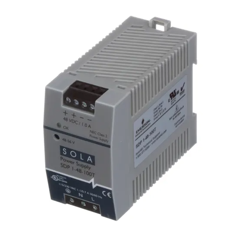 SDP148100T SOLAHD SDP LOW POWER DIN POWER SUPPLY, 50W, 48V OUTPUT, 115-230V AC/DC INPUT (SDP 1-48-100T)